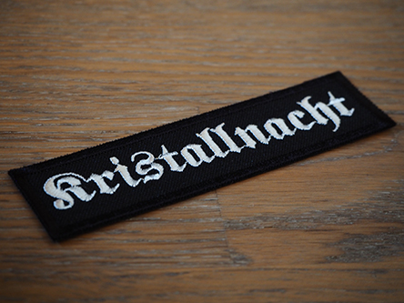 Kristallnacht Patch | Depressive Illusions Records